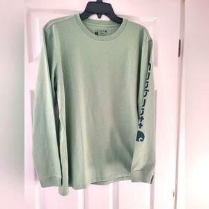 Carhartt Long Sleeve shirt, green, size large, never worn